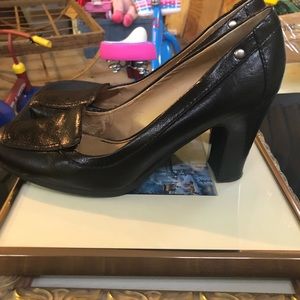 Nine West leather heels